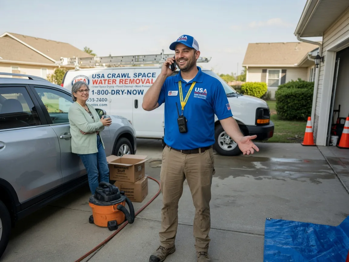 Crawl Space Water Removal Cartwright, OK FAQs